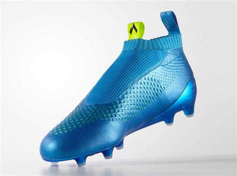 Blue Ace 16 Purecontrol Laceless Boots Footy Boots In 2023 Football Boots Soccer Shoes