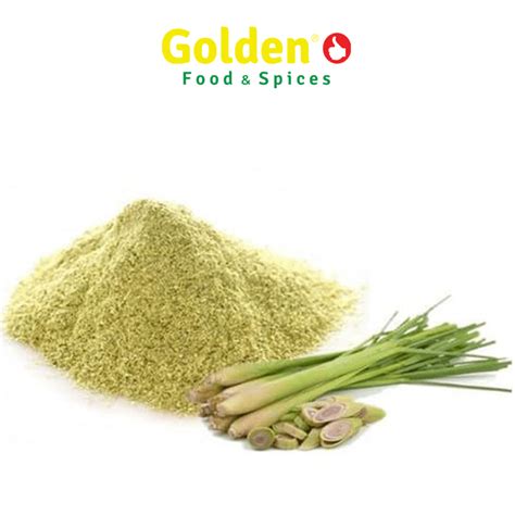 Dried Lemon Grass Powder Golden Food And Spices