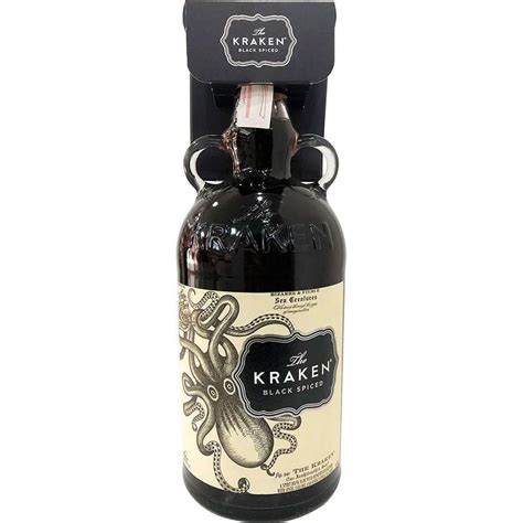 Comprar Ron Kraken Black Spiced 1 Litro Vaso Online Licorea