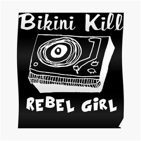 Vintage Retro Punk Rock Bikini Poster For Sale By GraysonReidTee Redbubble