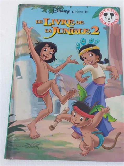 Livre Disney Mickey Club Du Livre Le Livre De La Jungle Eur