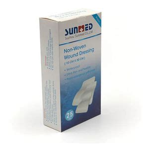 Cotton Wound Dressing Suzhou SunMed Sterile Non Woven