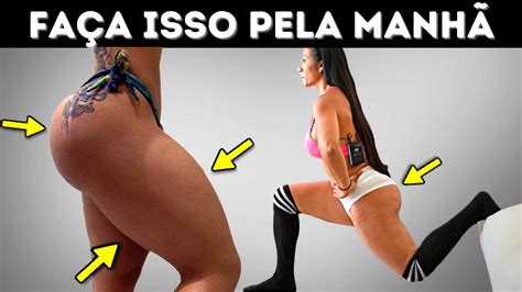 5 Exercícios ESSENCIAIS Para Ter Pernas Grossas e Bumbum Grande Treino