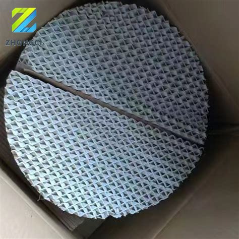 Zhongci Y Ceramic Structured Packing For Chemical Industry China