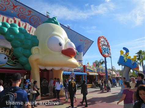 The Simpsons Ride At Universal Studios Florida Theme Park Archive