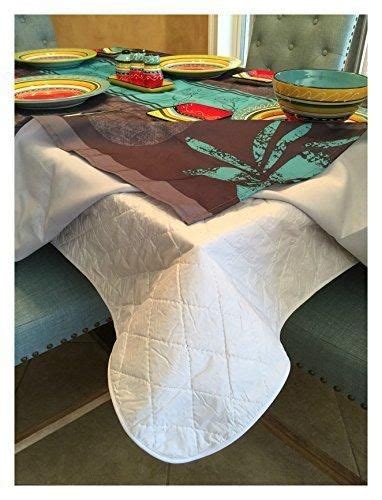 First Quality Quilted Table Protectors Quilted Dining Table Pad With