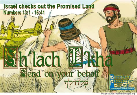 Messianic Program Shlach Lkha 2021 Messianic Bible Study