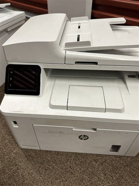 HP LaserJet Pro M227fdw All In One Wireless Laser Printer Zero Pages