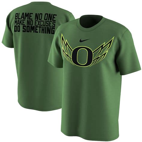 Nike Oregon Ducks Apple Green 2017 Football Spring Game Legend T-Shirt