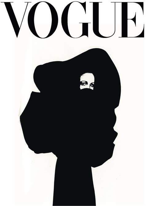 Vogue Goes Black And White Howtowear Monochrome Graphic Design