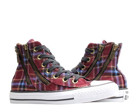 Converse Converse Chuck Taylor All Star Dual Zip Hi Plaid Deep