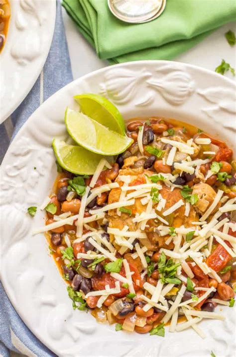 Slow cooker Mexican chicken stew - Family Food on the Table