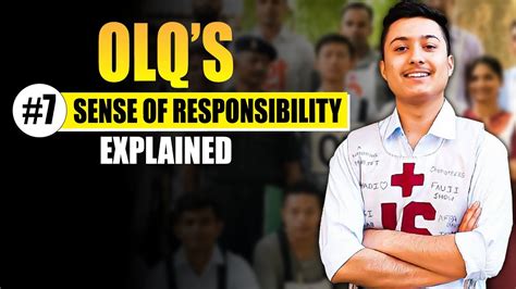 OLQ S 7 Sense Of Responsibility Officer Like Qualities Best SSB