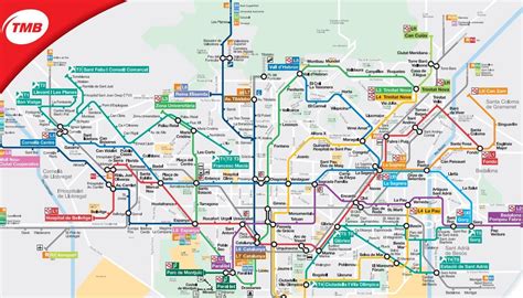 Metro map barcelona airport - Map of metro map barcelona airport ...