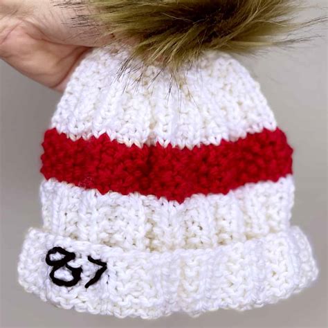 Taylor Swifts 87 Beanie Knitting Pattern Studio Knit