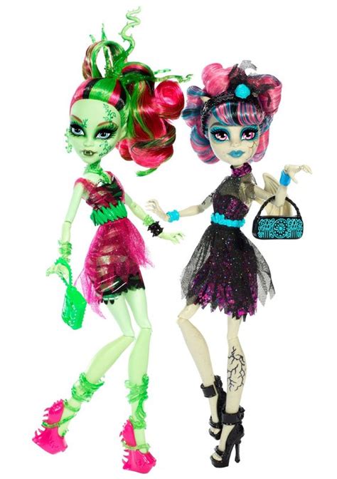 Buy Monster High: Zombie Shake Doll - Rochelle Goyle & Venus Mcflytrap ...