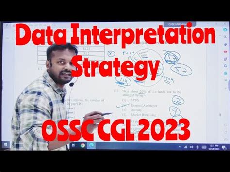 DI STRATEGY For OSSC CGL 2023 Prelims Data Interpretation Strategy