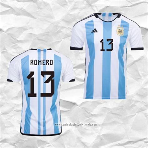 Camiseta Primera Argentina Jugador Romero Tienda Argentina