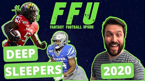 Fantasy Football Sleepers 2020 Top 6 Super Deep Sleeper Rbs Youtube