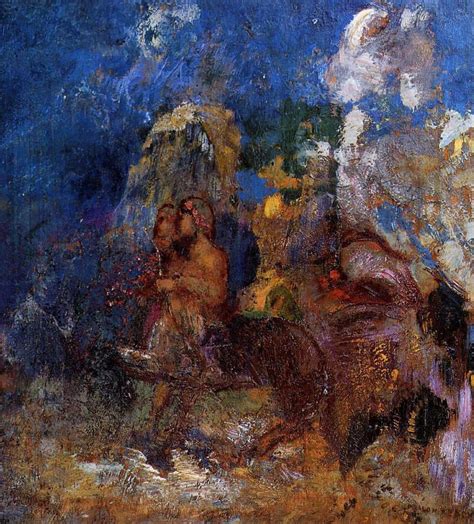 Ca 1910 Centaur By Odilon Redon Bordeaux France 1840 1916