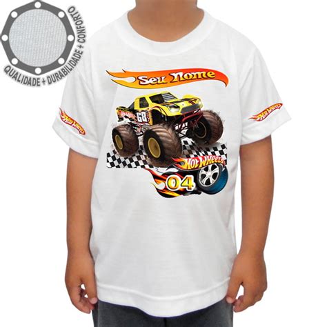 Camiseta Hot Wheels Big Foot Ah Elo Produtos Especiais