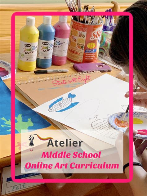 Middle School Online Art Curriculum Startsateight