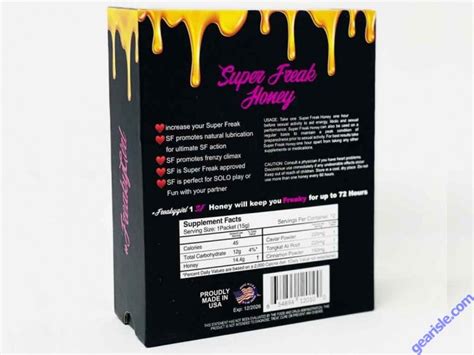 Super Freak Honey Sachet For Her Sensual Enhancement