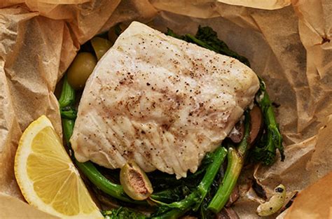 Recipes Striped Bass En Papillote