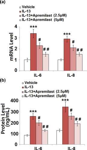 Full Article Apremilast Mitigates Interleukin IL 13 Induced