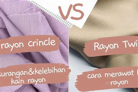 Apa Itu Bahan Rayon Twill Dan Bagaimana Cara Merawatnya Versus Beda