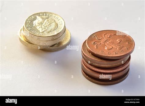 Current British Coins Hi Res Stock Photography And Images Alamy