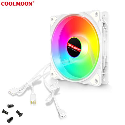 Qu T T N Nhi T Fan Led Argb Coolmoon Led Argb Sync Main Pin V