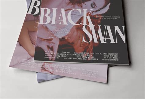 Poster Design | Black Swan on Behance