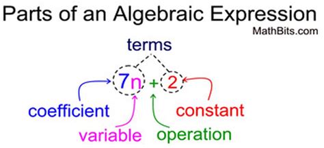 Algebraic Expressions Ms Roys Grade 7 Math