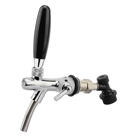 Draft Beer Tap Adjustable Beer Faucet With Flow Controller Long Handle