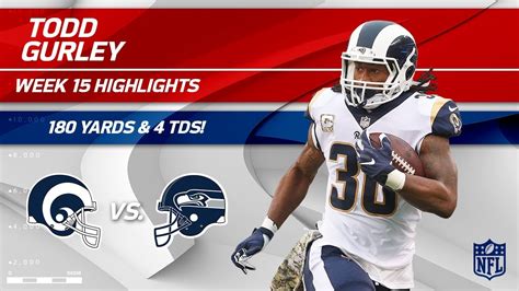 Todd Gurley Highlights Rams Vs Seahawks Nfl Wk Player