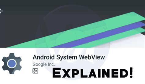 Android System Webview : Install | Uninstall | Enable | Disable