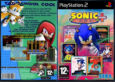 Viewing full size Sonic Mega Collection Plus box cover