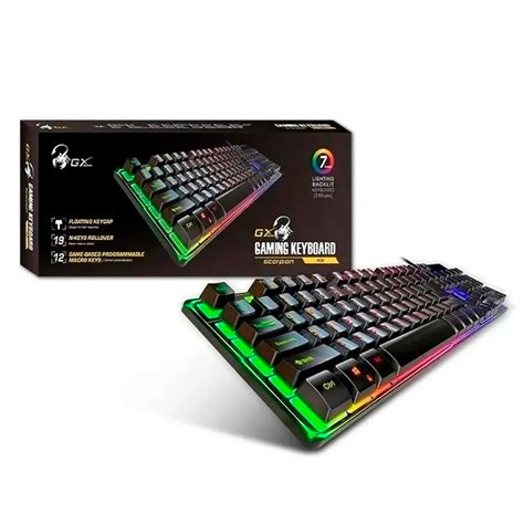 Teclado Gamer Genius Scorpion K8 RGB SoluworkIT