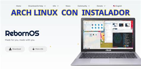 Rebornos Mate Arch Linux Con Instalador Instalacion Y Primer Vistazo