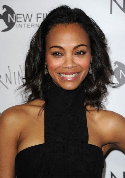 Zoe Saldana Nude Lipstick