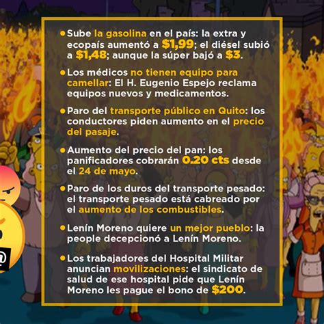 La Posta Ec on Twitter Las calles se calientan en el país con la