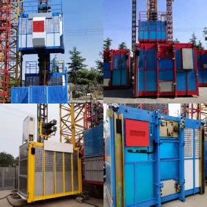 Ce Approved China Construction Hoist Building Hoist Passenger And