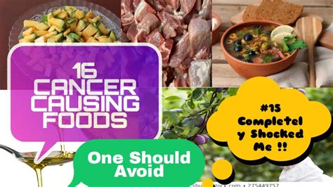 16 Cancer Causing Foods You Should Avoid 15 Completely Shocked Youtube