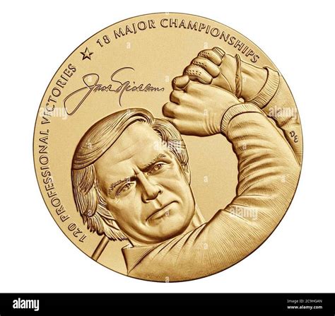 Jack Nicklaus Congressional Gold Medal Front Stock Photo Alamy