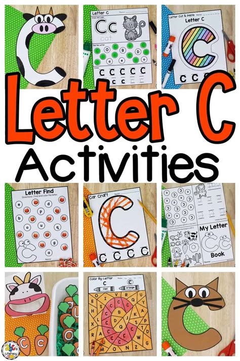 Letter C Letter Recognition Activities For Preschoolers