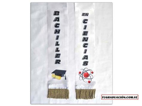 Estolas O Bufandas Sublimadas Para Utilizar En Actos De Graduacion