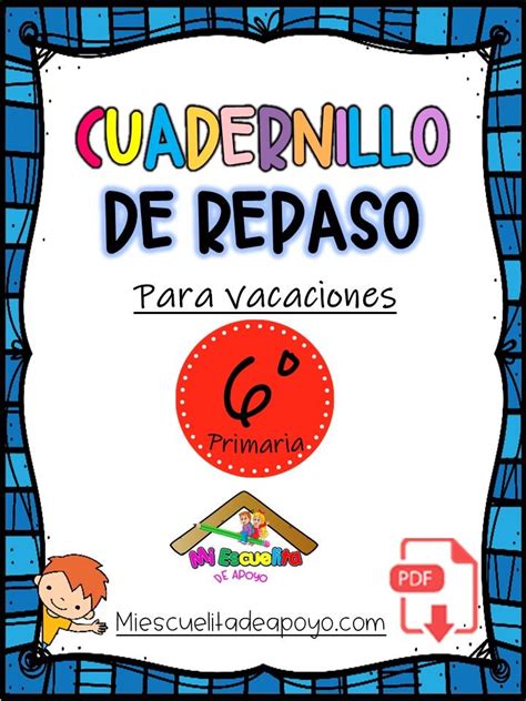 Cuadernillo De Repaso Escolar Del Sexto Grado De Primaria Bd Hot Sex