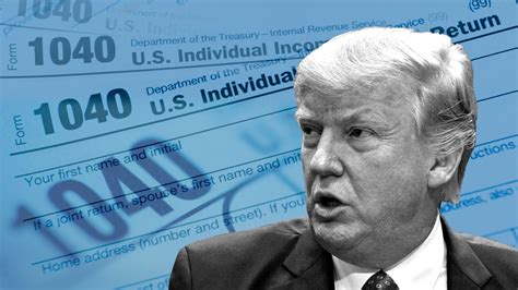 Irs Contractor Charged With Stealing Donald Trumps Tax Returns Which