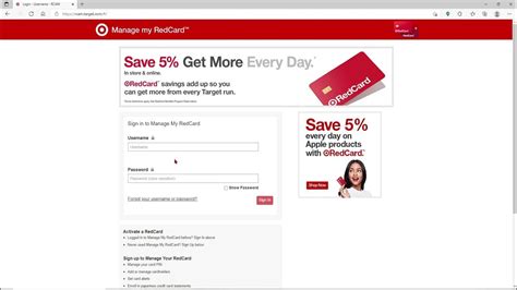 How To Login Target Credit Card Account Target Credit Card Login Helps